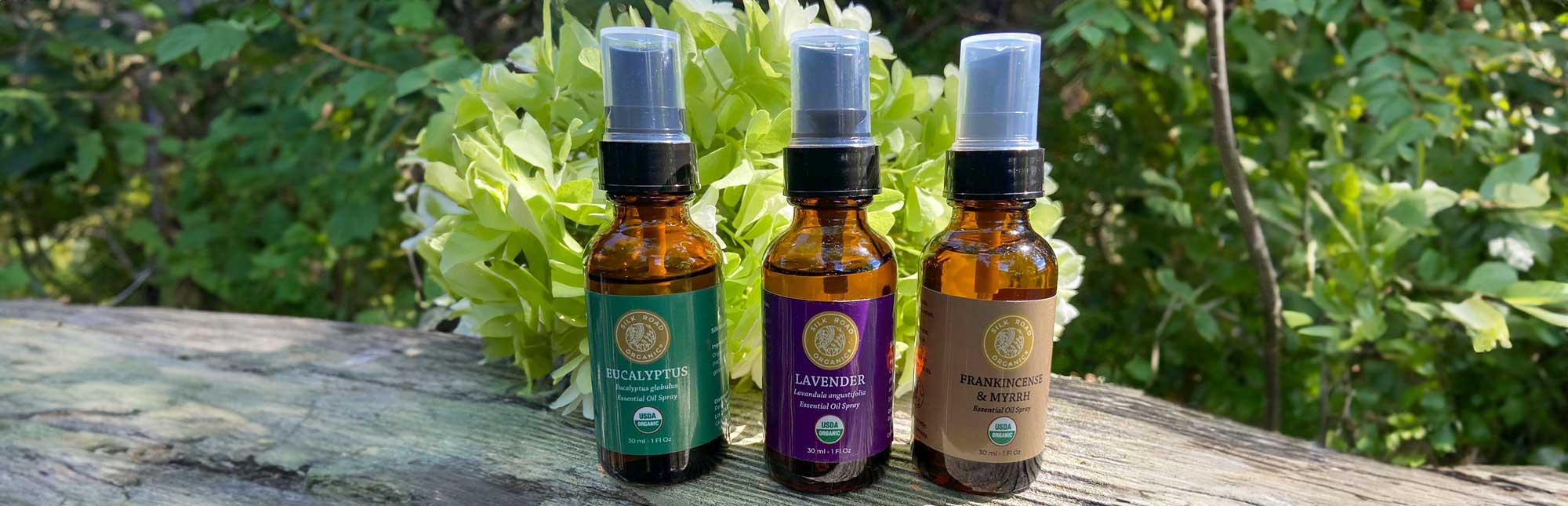 Organic Essential Oil Sprays