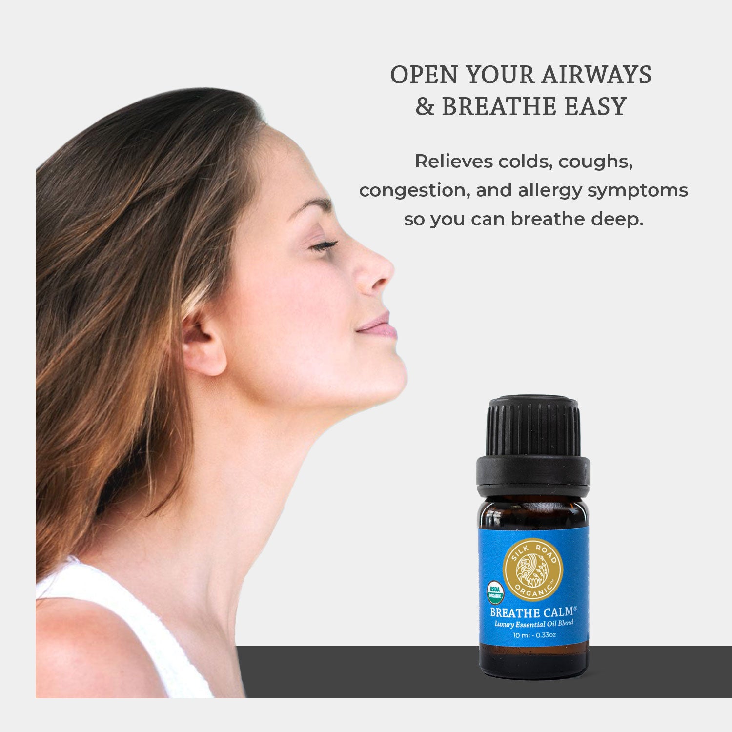Helps relieve colds, coughs, & allergy symptoms  Opens airways & clears congestion Supports deep lung relief.

