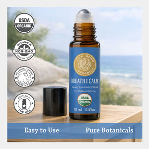 easy to use pure botanicals USDA certified organic NON GMO cruelty free bottled in the usa