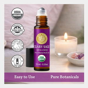 easy to use pure botanicals USDA Organic NON GMO cruelty free bottle in the USA