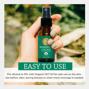 easy multi purpose apply  bath shower vapor diluted safe soothe muscle ache neck pain