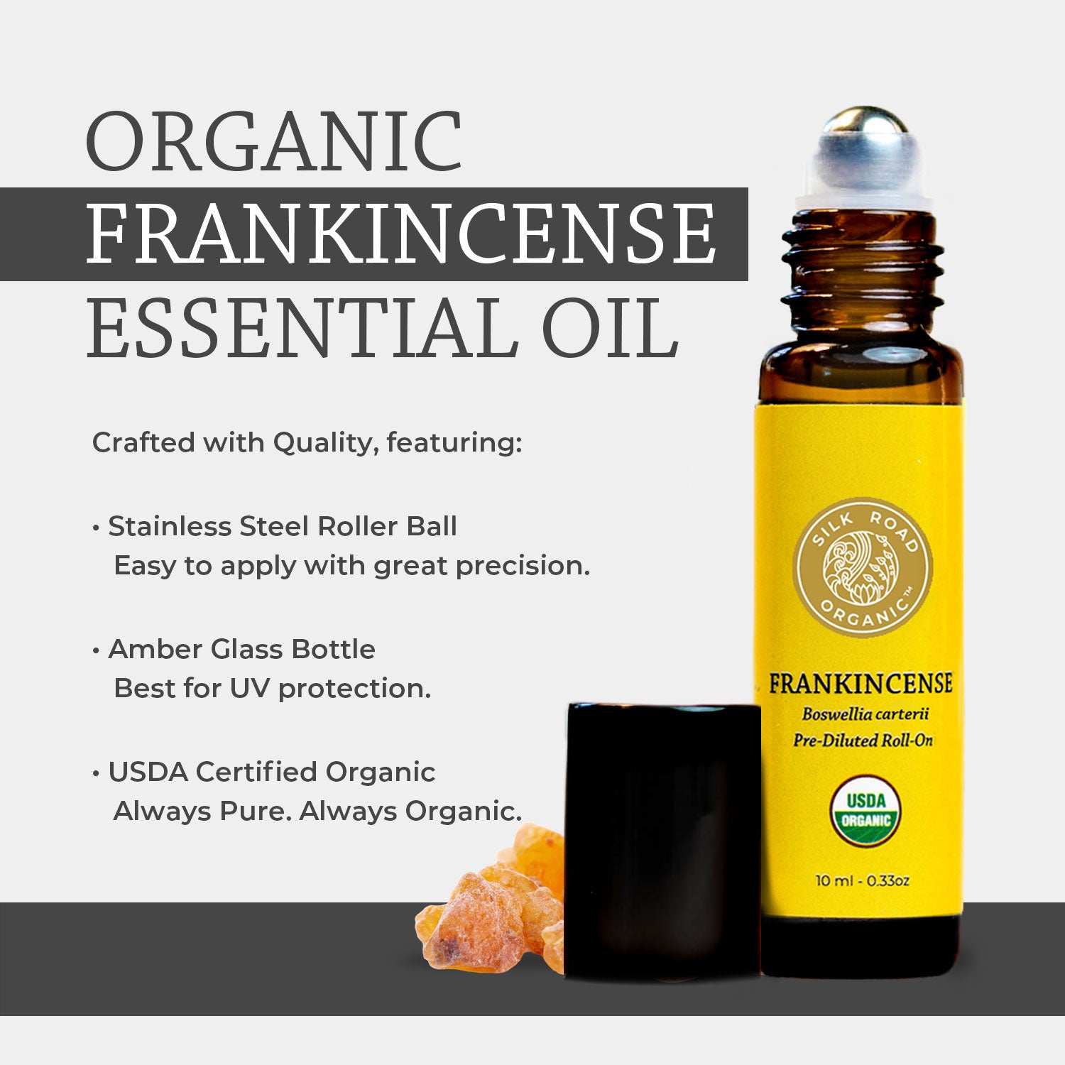 Organic Frankincense Essential Oil - Silk Road Organic®