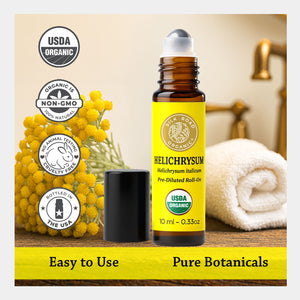 easy to use pure botanicals USDA certified organic NON GMO cruelty free bottle in the USA
