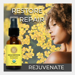 USDA Organic HELICHRYSUM Essential Oil Spray