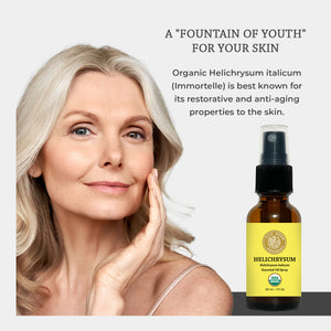 USDA Organic HELICHRYSUM Essential Oil Spray