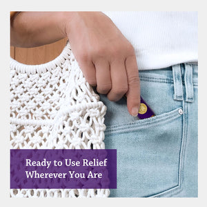 ready to use relief wherever you are Travel & TSA friendly