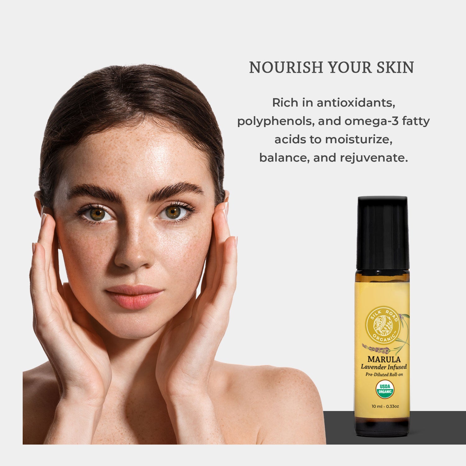 USDA Organic MARULA Oil Lavender Infused - Silk Road Organic®