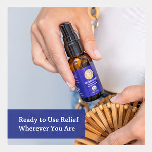 ready to use relief wherever you are TSA travel friendly and safe