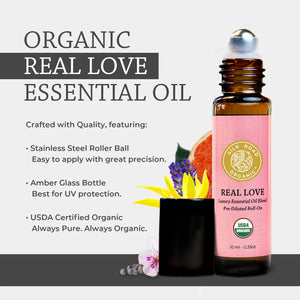 USDA Organic REAL LOVE® Essential Oil Roll-on - Silk Road Organic®