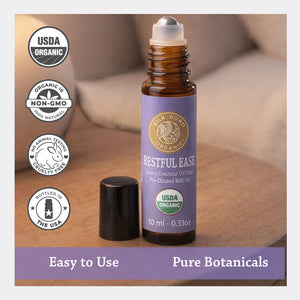 easy to use pure botanicals USDA organic NON GMO cruelty free bottle in the USA