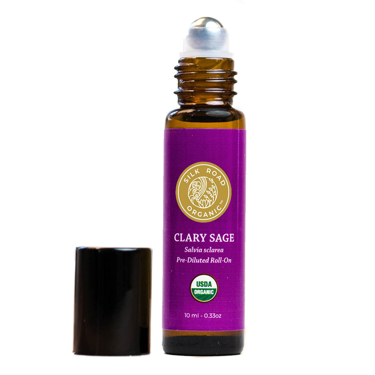 clary sage salvia sclarea essential oil combined carrier fractionated coconut silk road organic