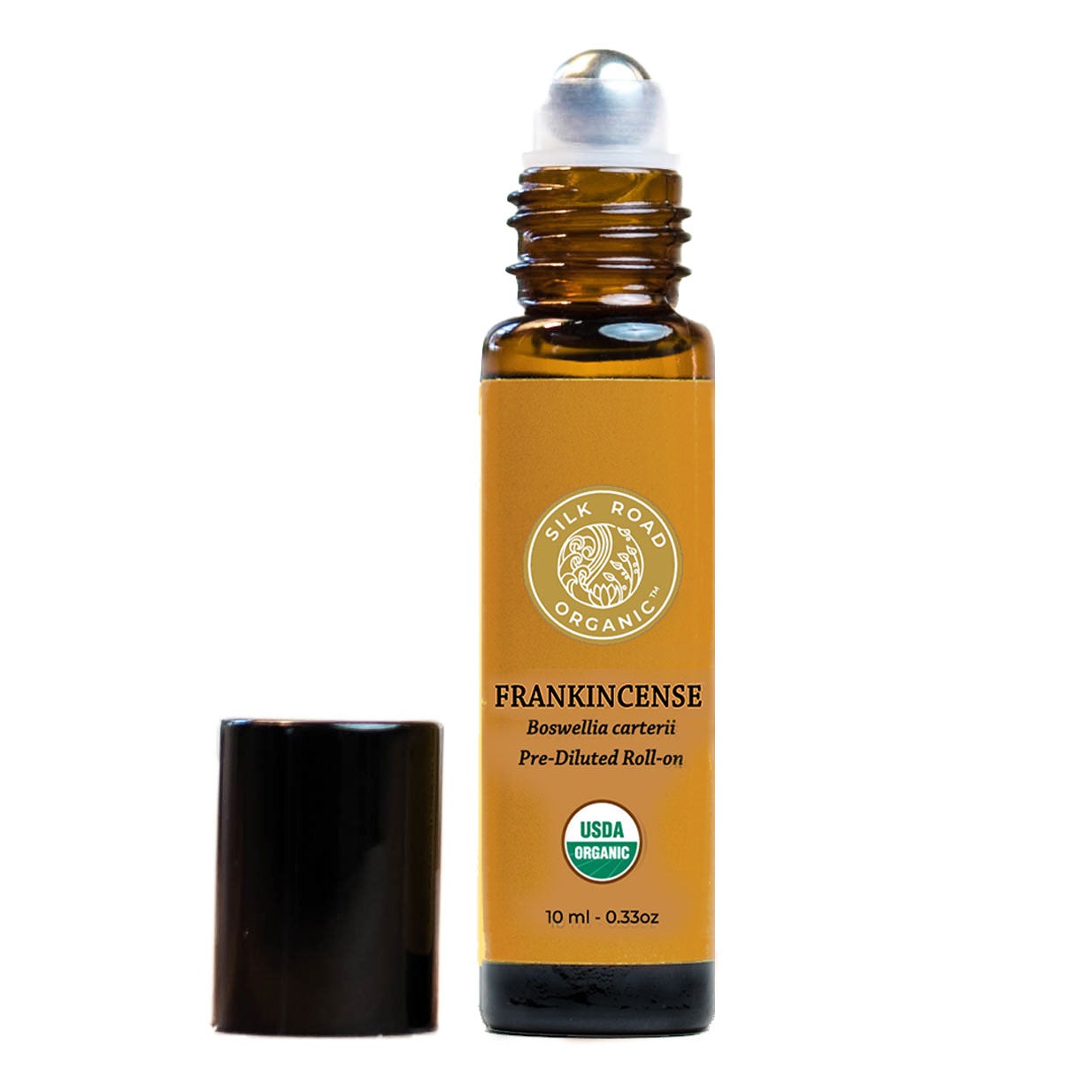 USDA Organic FRANKINCENSE Boswellia carterii Essential Oil Roll-on