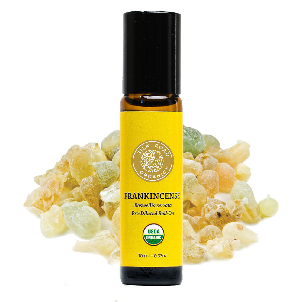 Zongle USDA Certified Organic Frankincense Essential Oil, Safe To