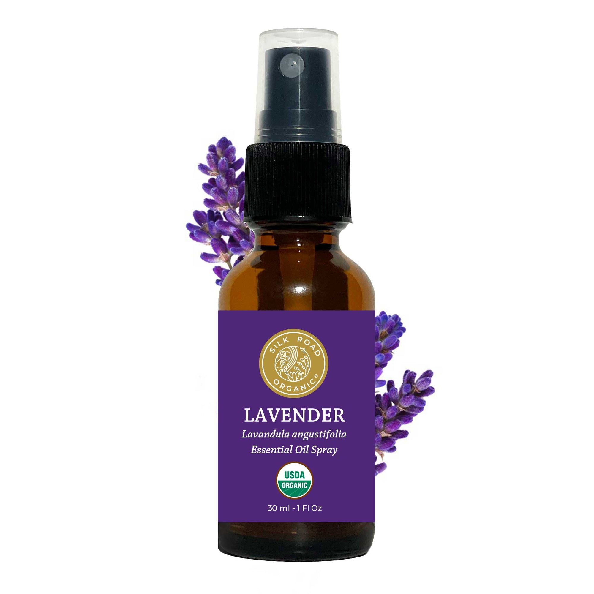 lavender versatile peace relax prediluted essential oil body spray silk road organic