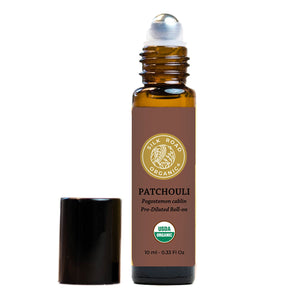 patchouli essential oil spiced earthy woody aroma silk road organic