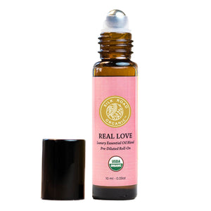 love essential oil roll-on rich floral scent romance blend silk road organic
