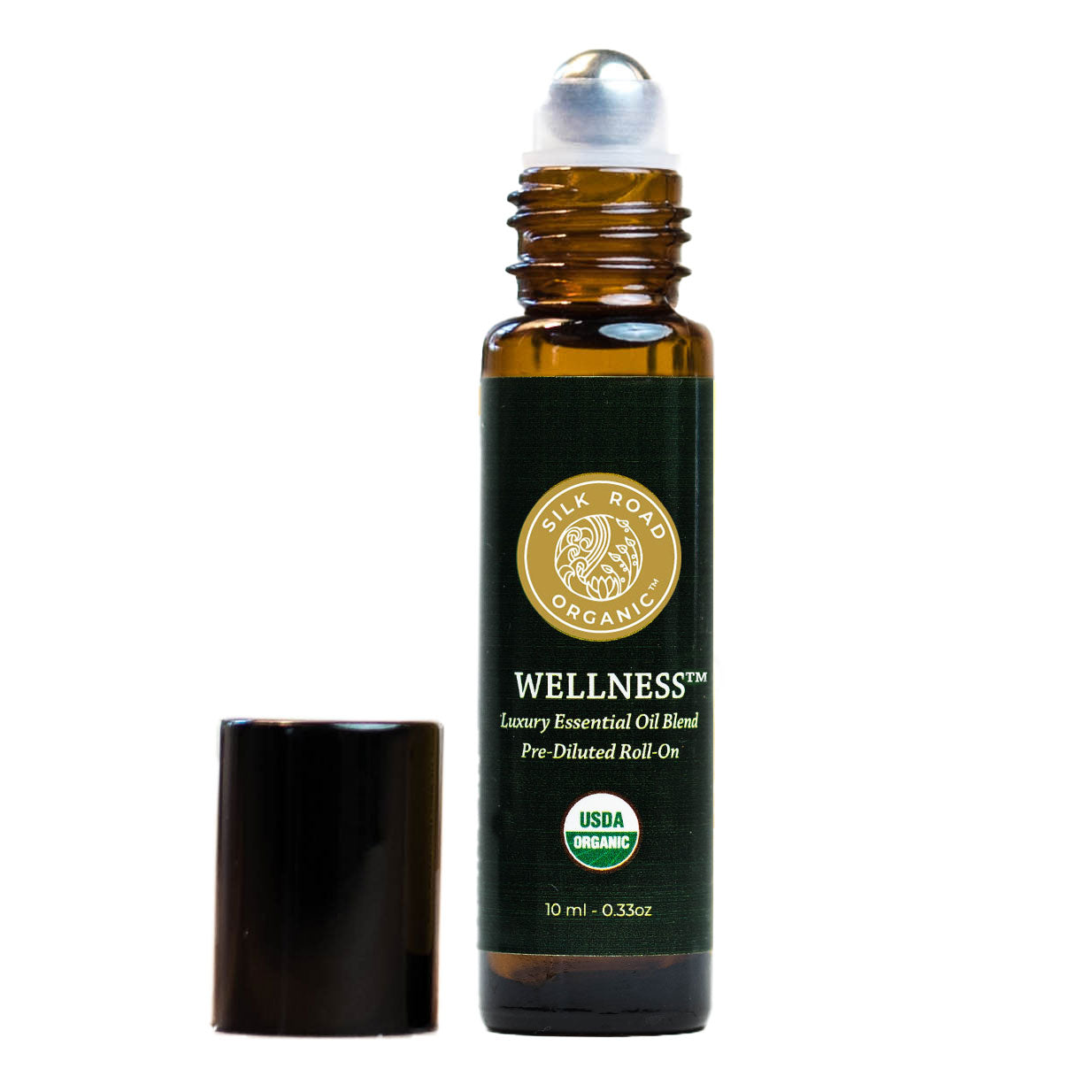 wellness essential oil vitality roll-on silk road organic unique balance blend