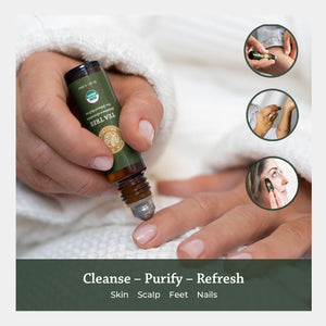 cleanse purify refresh skin scalp feet nails