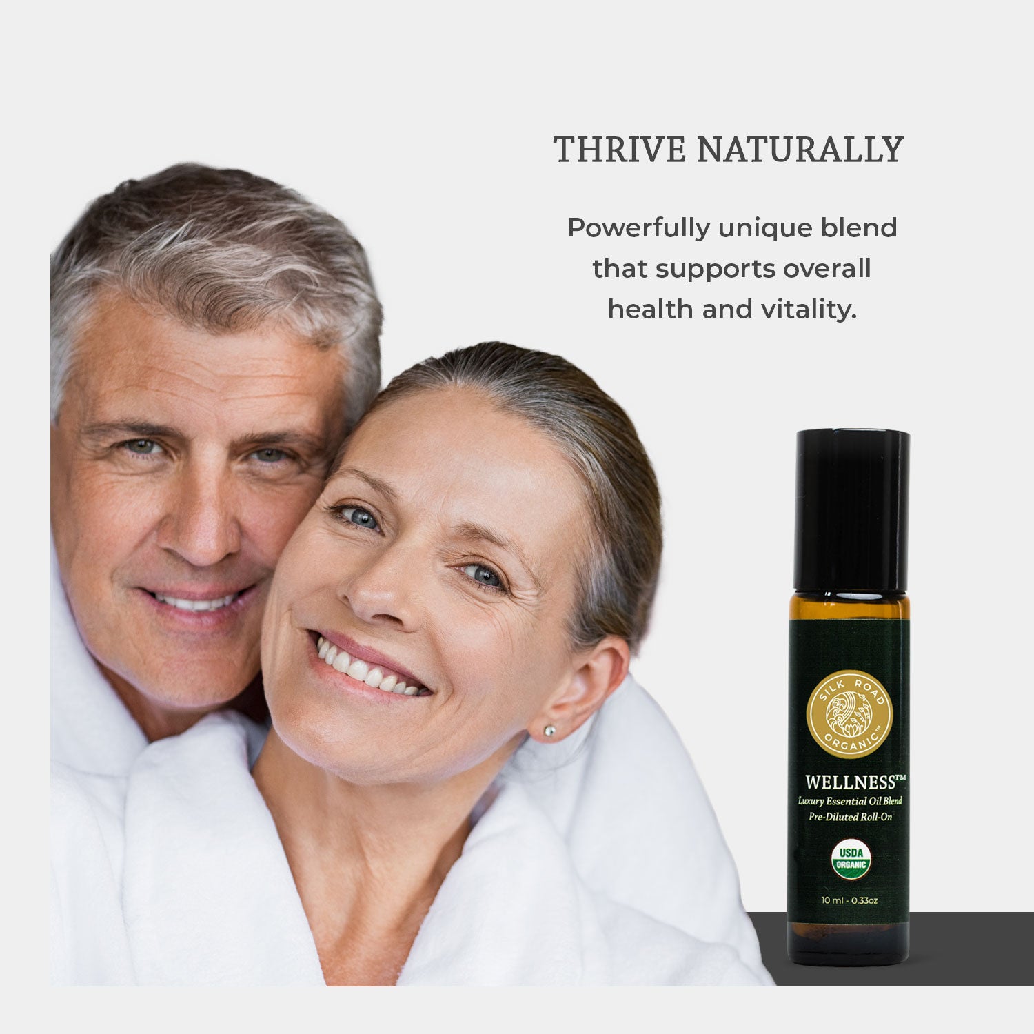 Enhances the body’s natural defenses
Produces a calming effect on the body
Soothes achy joints & muscles
Supports overall health & vitality
