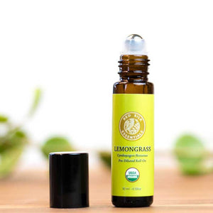 Organic Lemongrass Essential Oil Roll-on