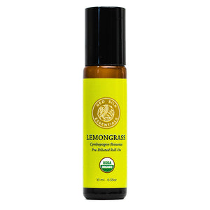 Organic Lemongrass Essential Oil Roll-on