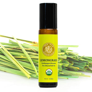 Organic Lemongrass Essential Oil Roll-on